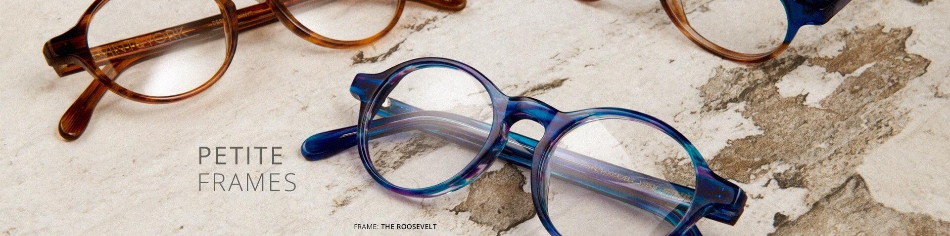 Petite glasses for small faces from  Vint & York