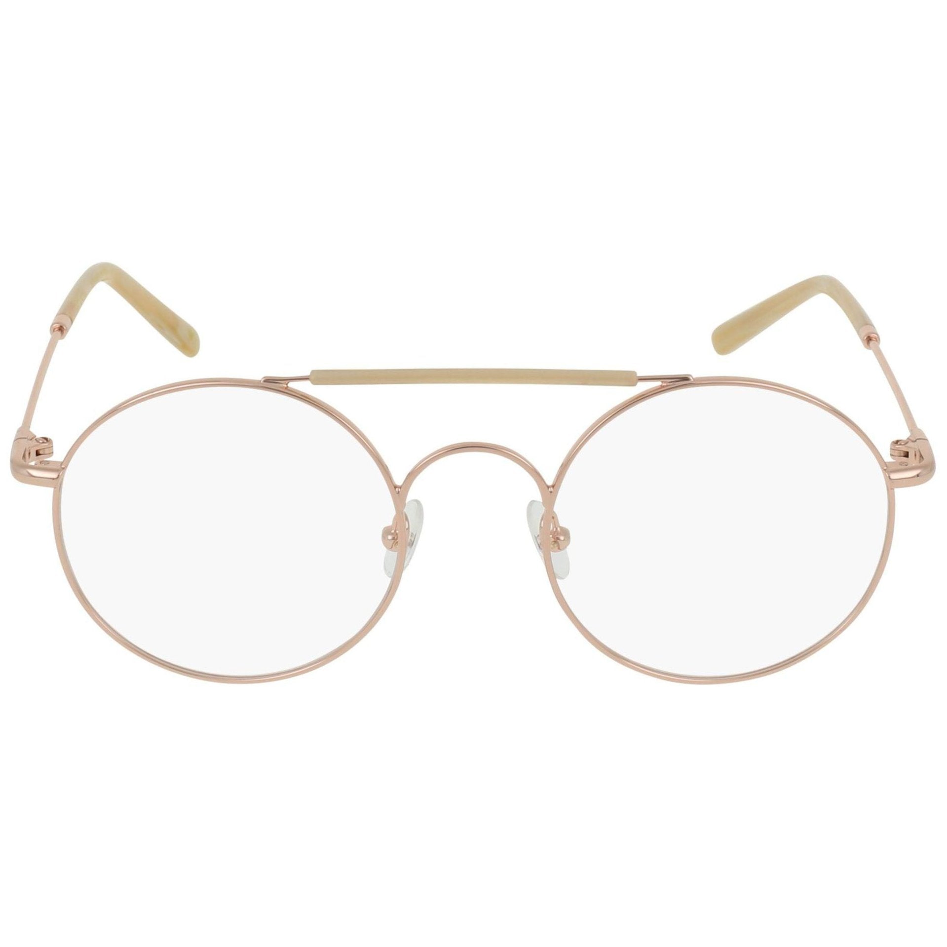 Round sales aviator eyeglasses