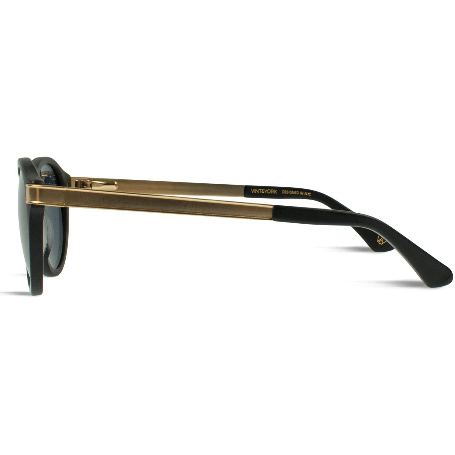 Satin Black & Gold